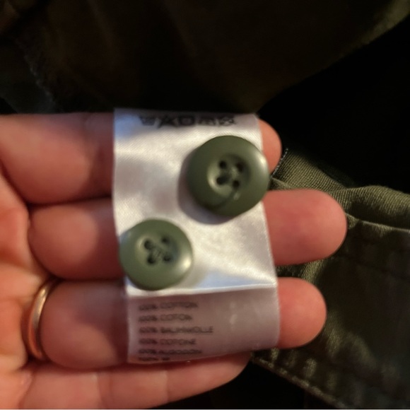 Urban Outfitters BDG Dayton Herringbone Twill Pants Olive Green Size 32 Classic - Picture 10 of 13